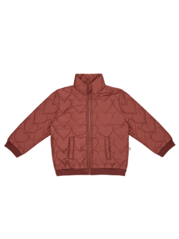 Quilted Jacket - Cherry Red