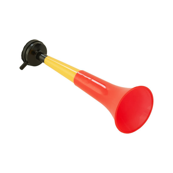 Vuvuzela - South African Style Collapsible Horn, Red (Pack of 6)