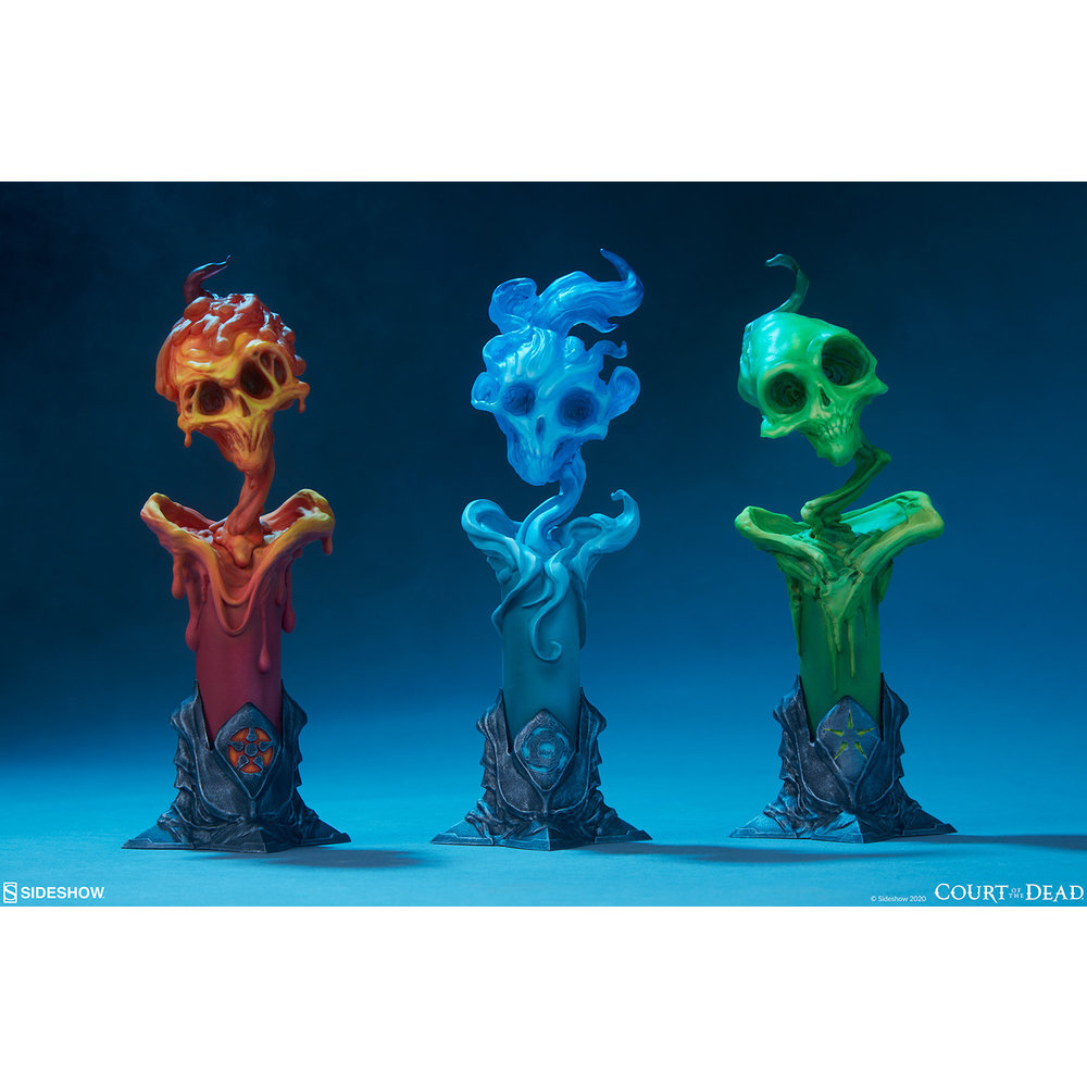 Court of the Dead The Lighter Side of Darkness Faction Candle Statue