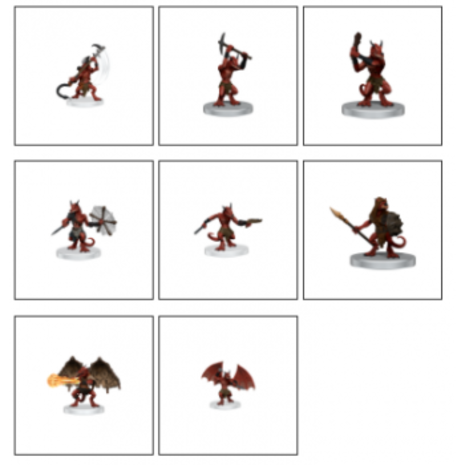 WizKids Dungeons and Dragons: Icons of the Realms - Kobold Warband - 4GEEKS