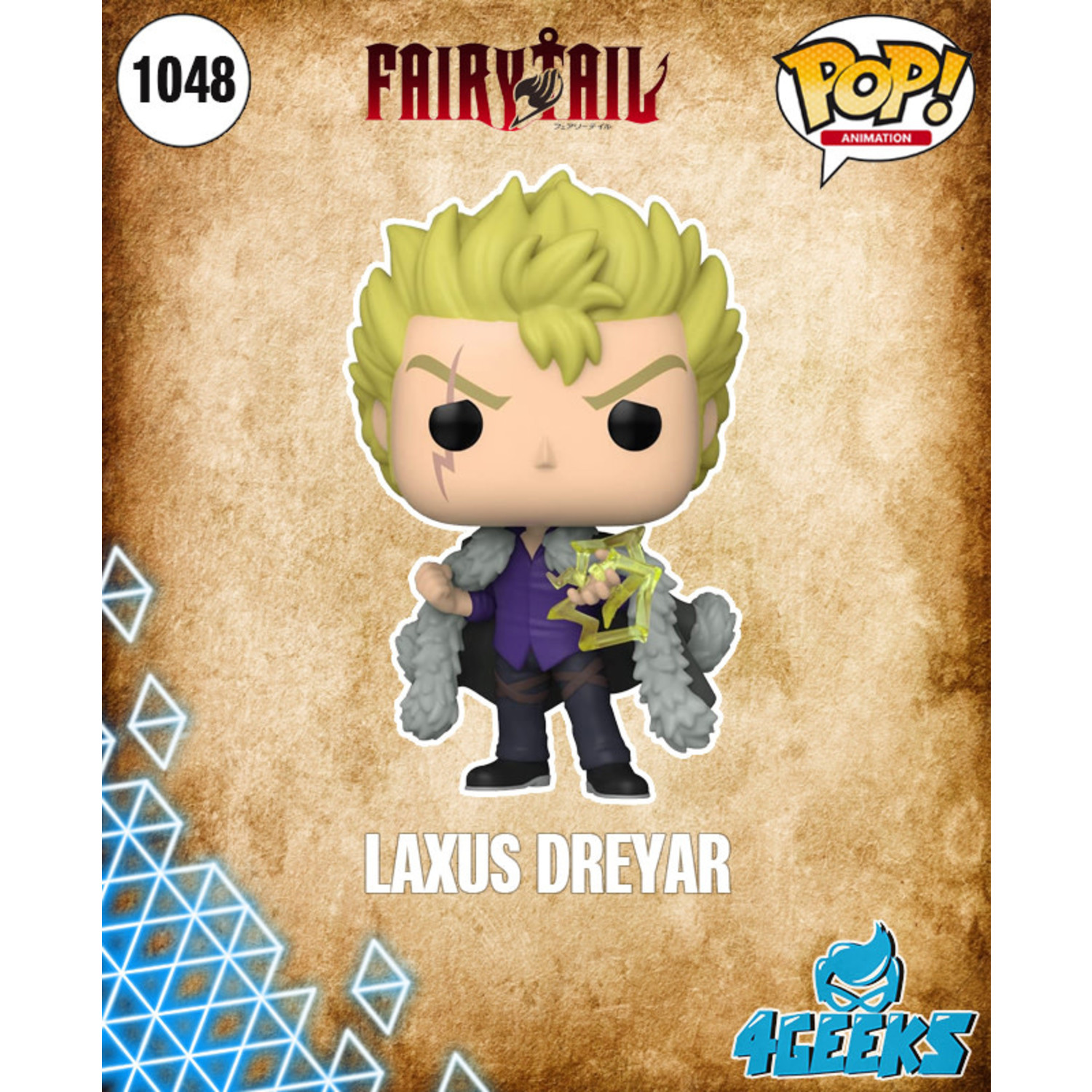 Funko Pop! Fairy Tail - Laxus Dreyar #1048