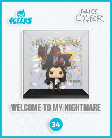 Alice Cooper 2022 Funko Handpicked Welcome To My Nightmare Pop! Albums –  BuyRockNRoll