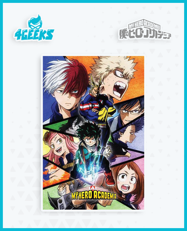 Pyramid International My Hero Academia Characters Mosaic - Maxi Poster -  4GEEKS