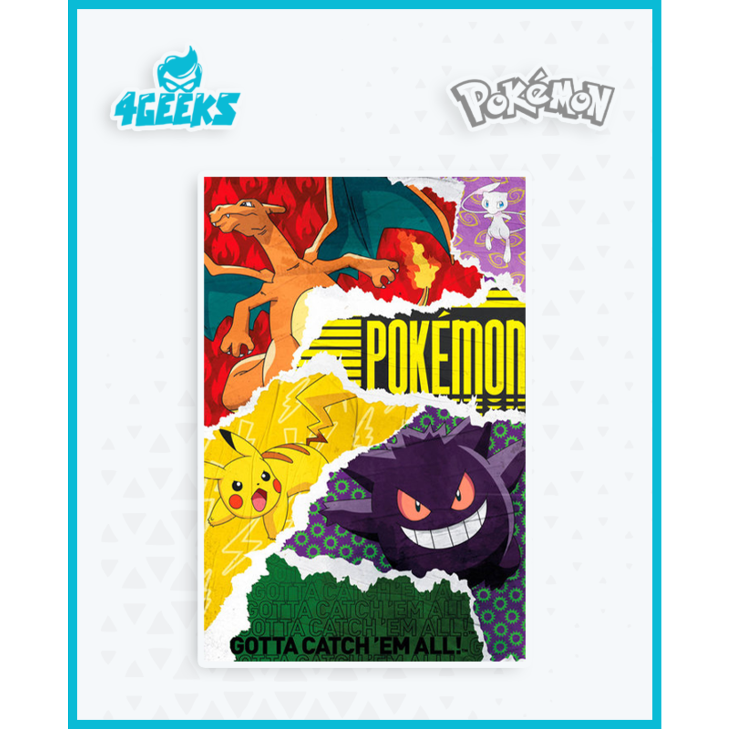 Pokémon - Gotta Catch Them All Poster, Affiche