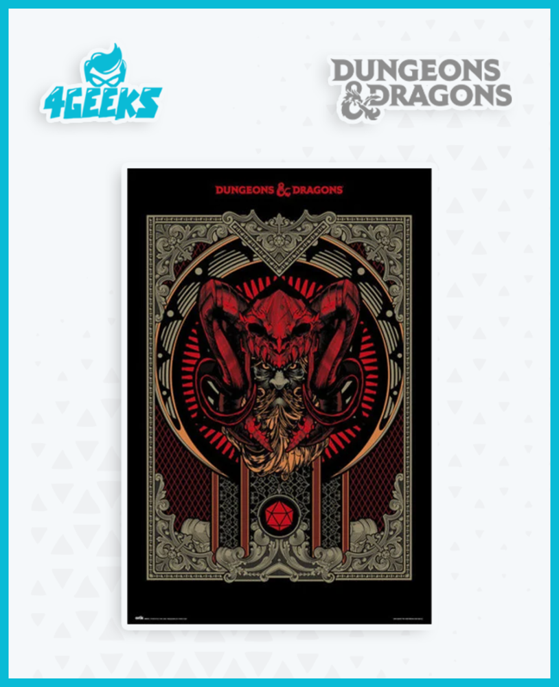 Dungeons and Dragons Players Handbook Maxi Poster 4GEEKS