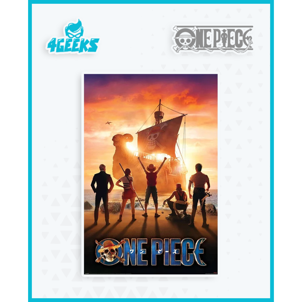 One Piece Live Action Straw Hat Pirates Maxi Poster 4GEEKS