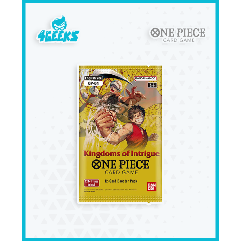 One Piece TCG Kingdoms of Intrigue Booster (1) 4GEEKS
