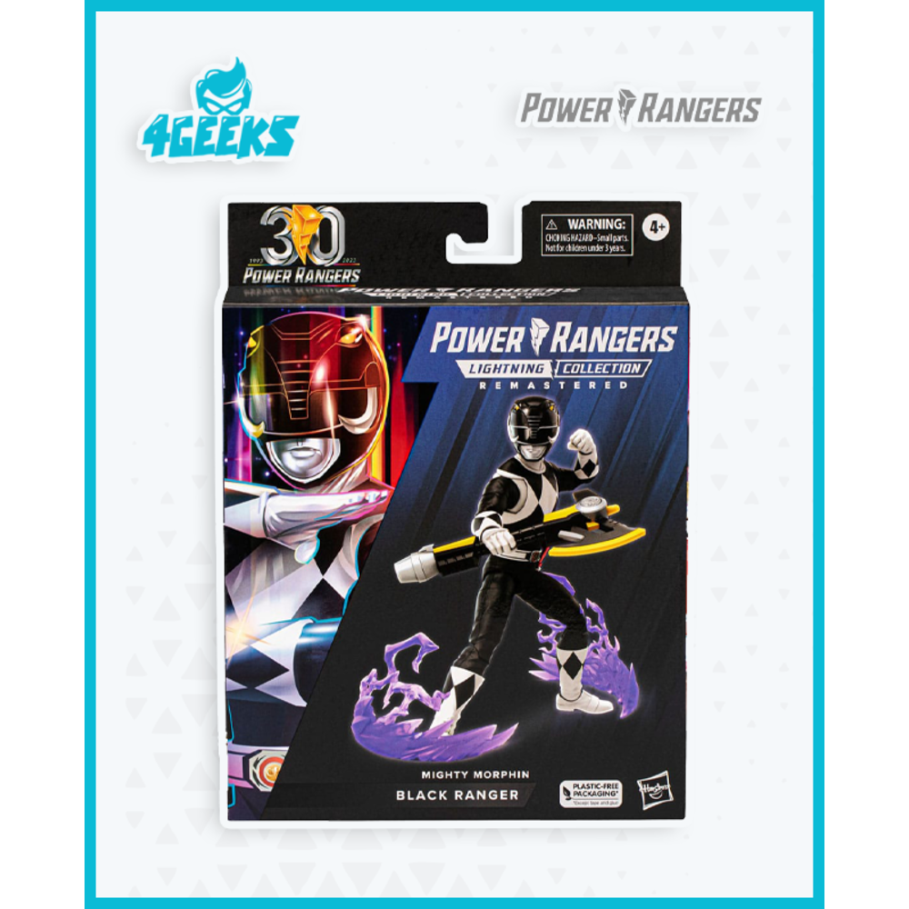 Power Rangers Lightning Collection Remastered Mighty Morphin Black