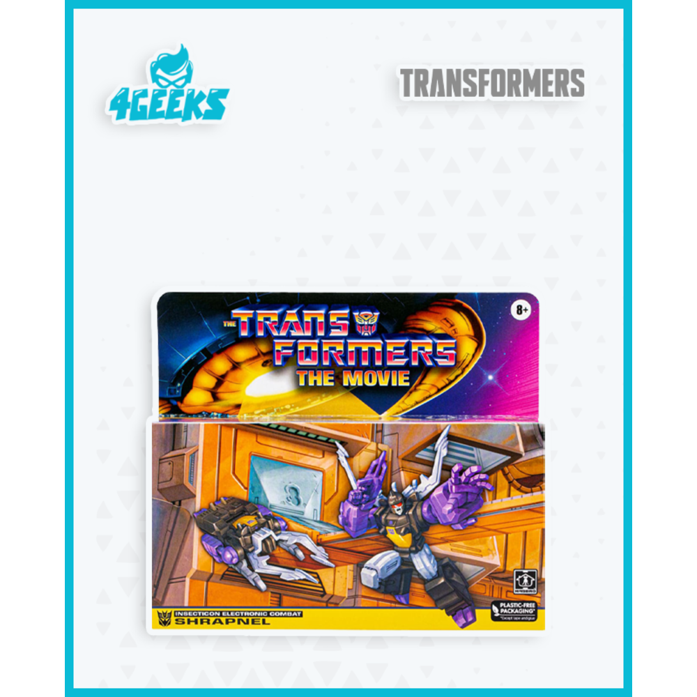 Transformers Retro The Transformers The Movie Shrapnel 4GEEKS