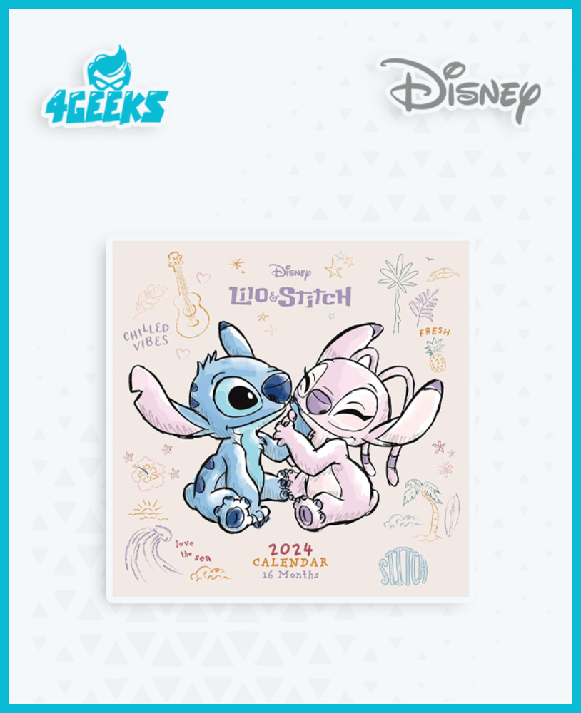 Lilo & Stitch calendrier 2024 Stitch & Angel