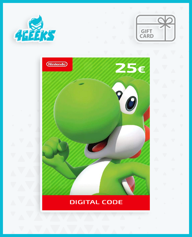 Gift Card / Carte Cadeau Nintendo eShop 25€ – Le Particulier