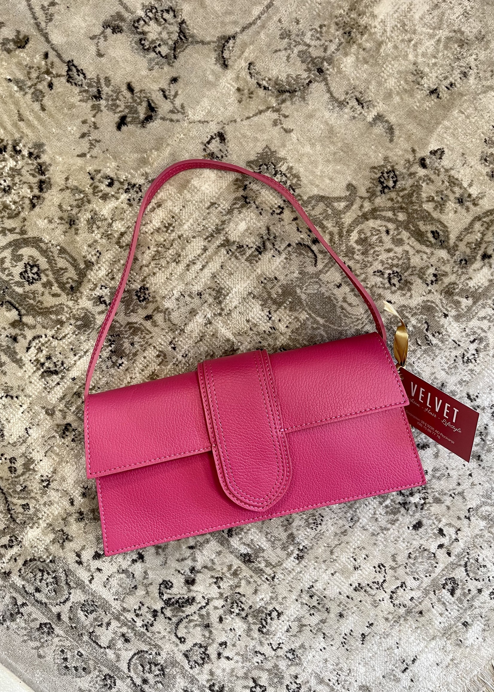 Millie Leather Bag | Roze