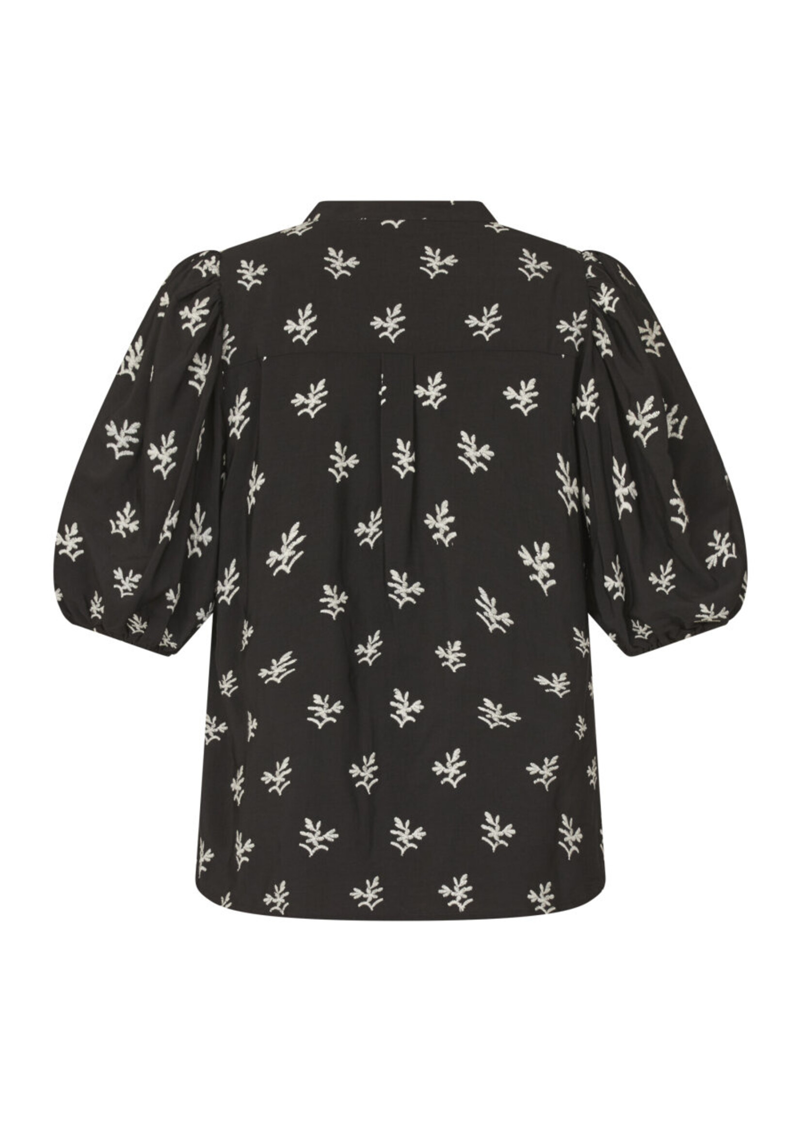 SISTERS POINT Varia blouse | black/cream