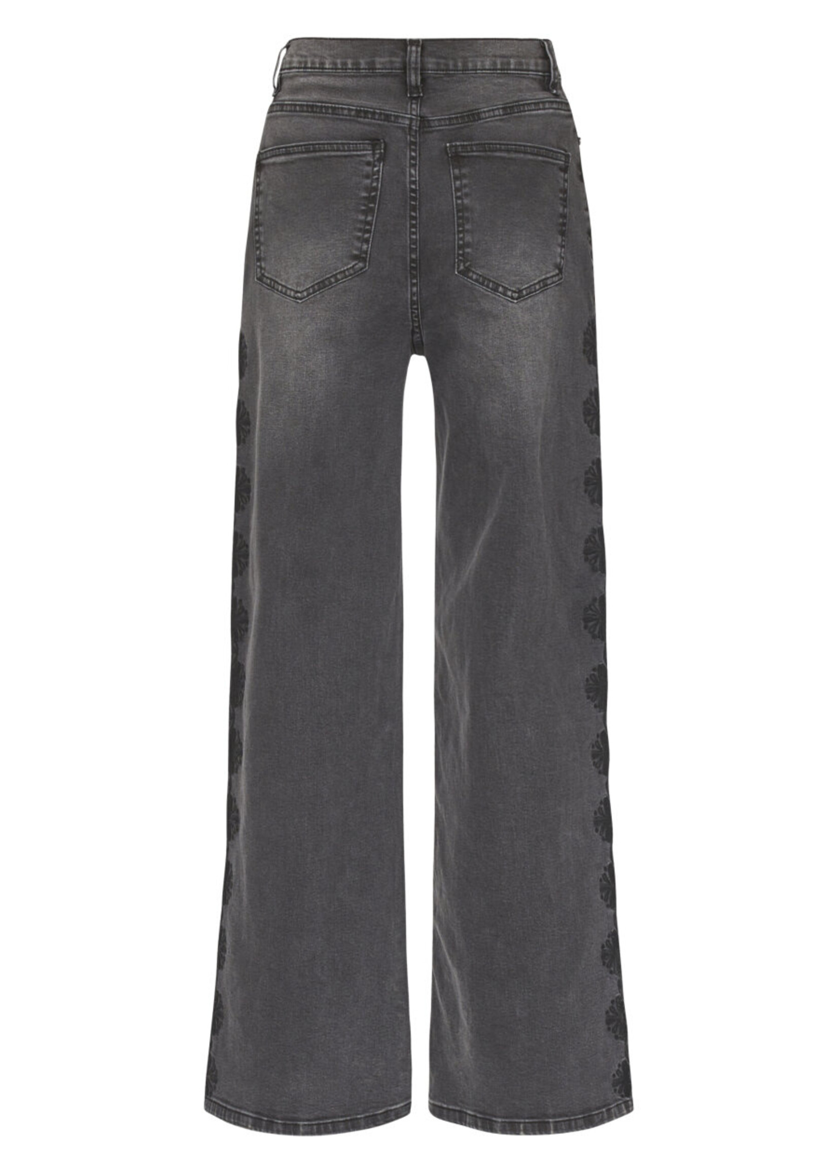 SISTERS POINT OWI jeans | grey wash/black