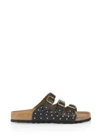 DWRS KOMODO leer - Slippers | Black