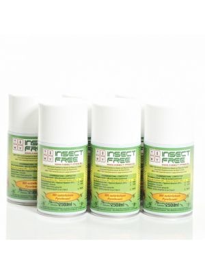 6 x Insect Free Extra Refill 250ml – automatic insect spray