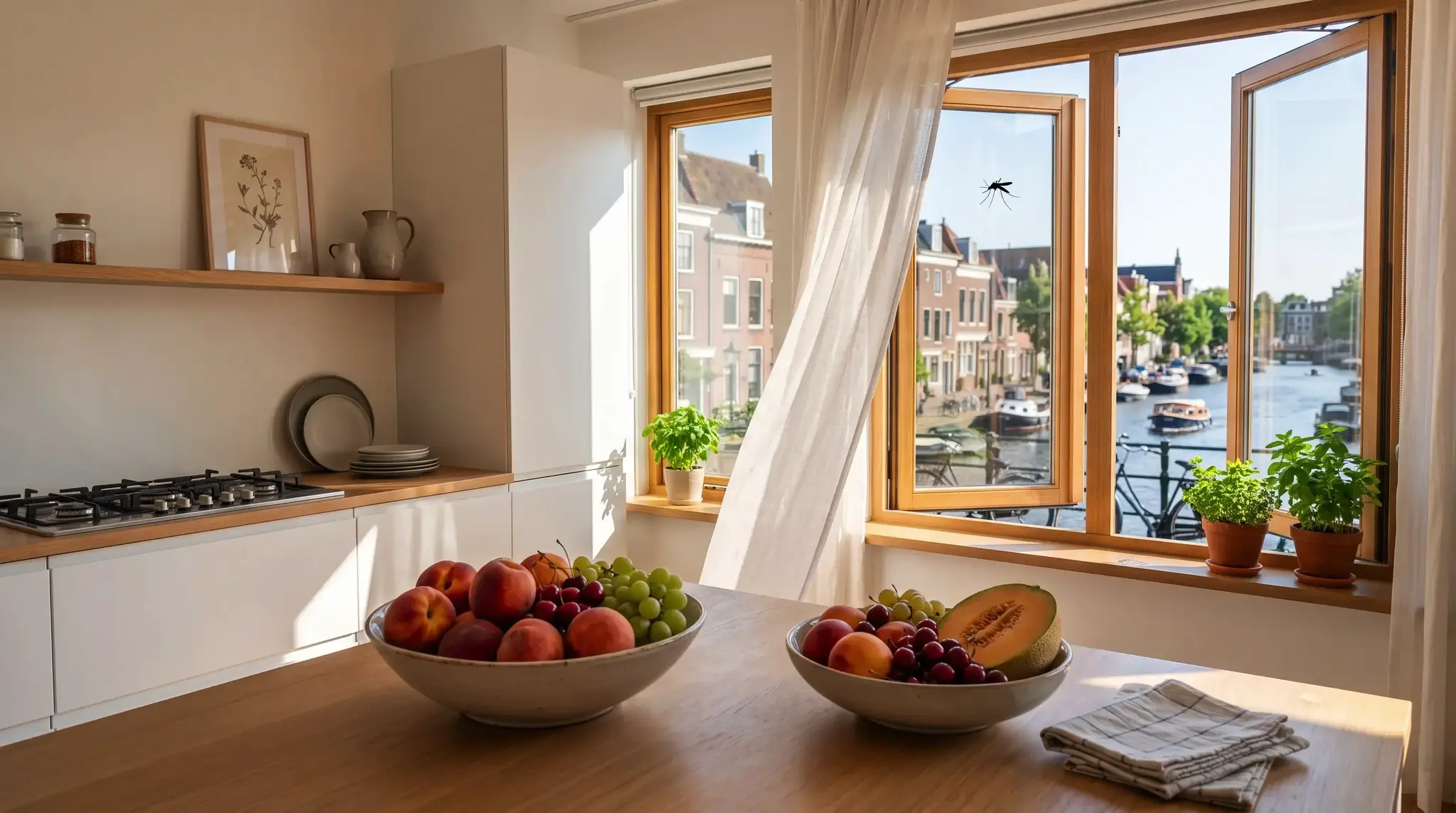 Vliegen in huis bestrijden met een automatische vliegenspray