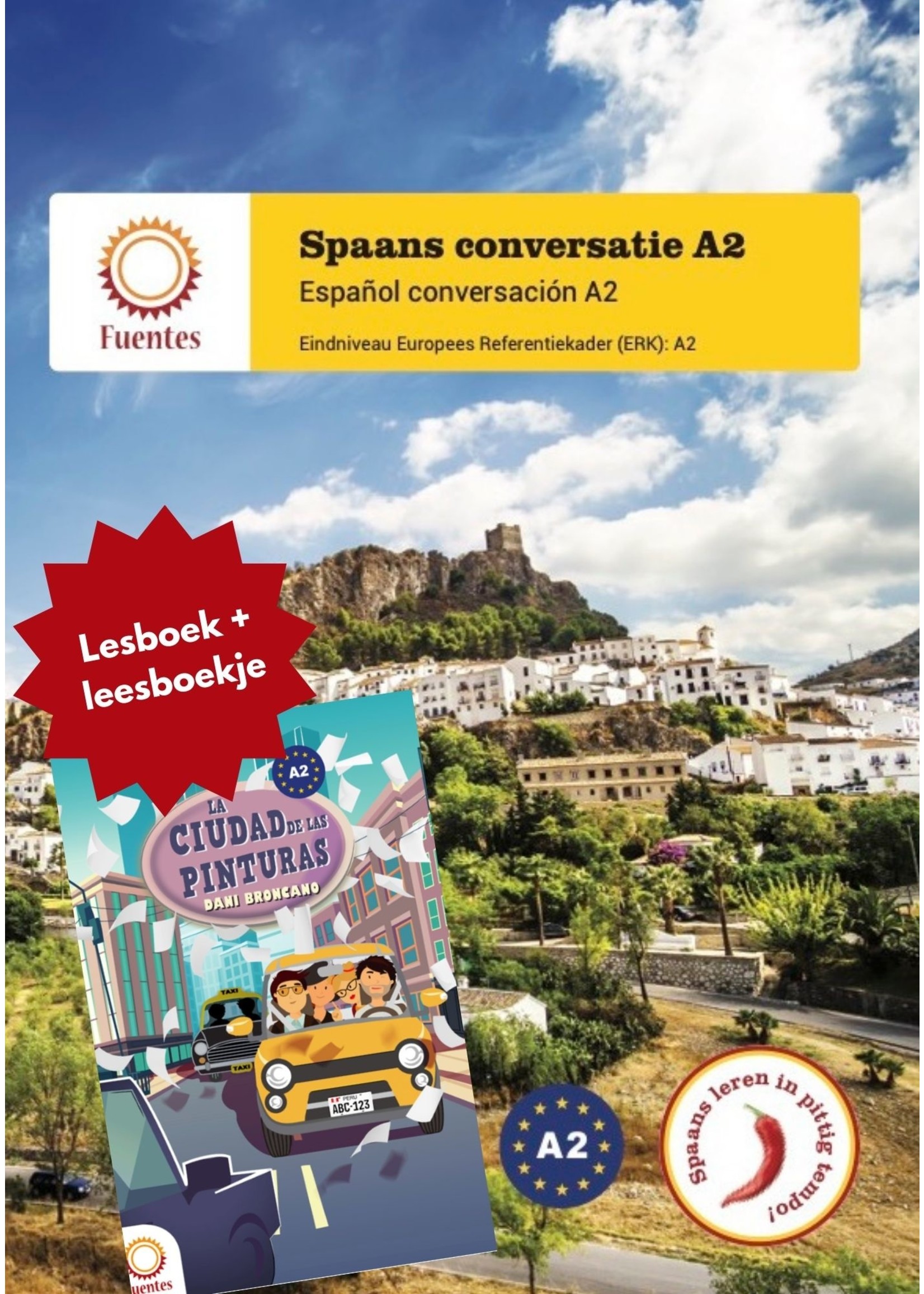 Spaans conversatie A2 - lesboek + leesboekje