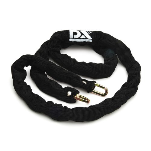 Anti-diefstalketting / gehard staal met zwarte nylon kous 10x0900 mm / voor discusslot 50, 70 & 90 mm Anti-diefstalketting / gehard staal met zwarte nylon kous 10x0900 mm / voor discusslot 50, 70 & 90 mm