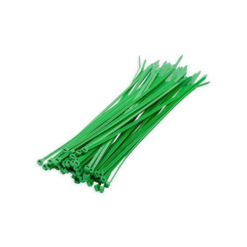 Kabelbundelband Nylon 6.6 groen 4,8x 300 mm 100 stuks Kabelbundelband Nylon 6.6 groen 4,8x 300 mm 100 stuks
