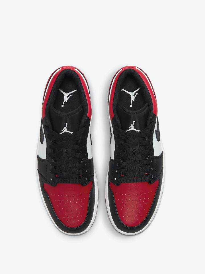 nike air jordan 1 low gs bred toe