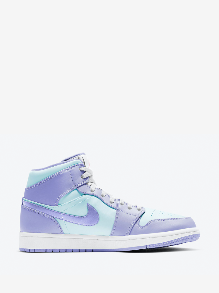 nike air jordan 1 mid purple pulse