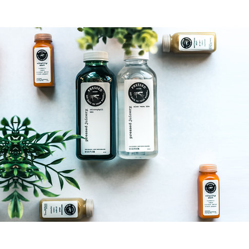 Vegetarian Pressed Juicery organic shots