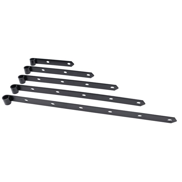 Jobé Luikbeslag Staartgeheng X=13, L=300, zwart