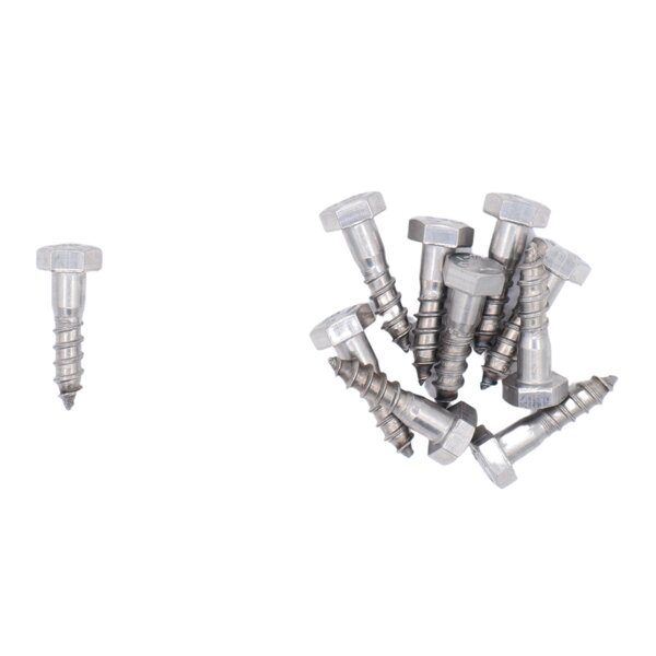 Jobé Luikbeslag Houtdraadbout RVS 6mm