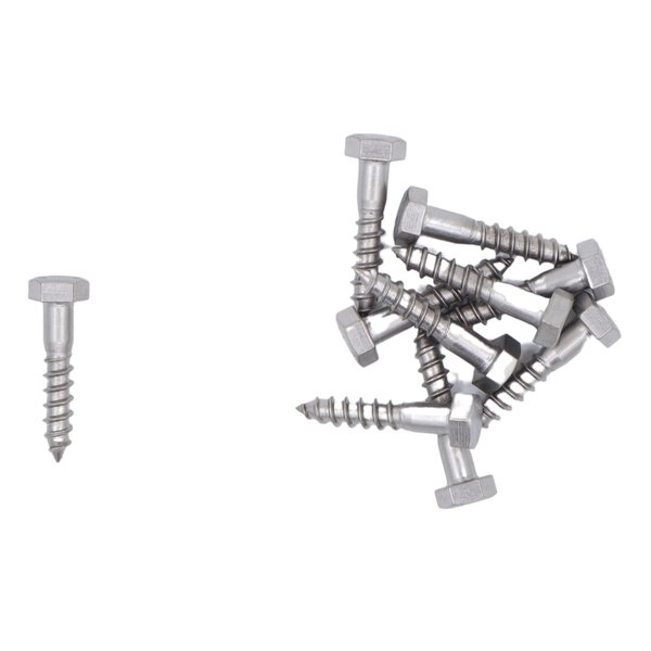 Jobé Luikbeslag Houtdraadbout RVS 6mm