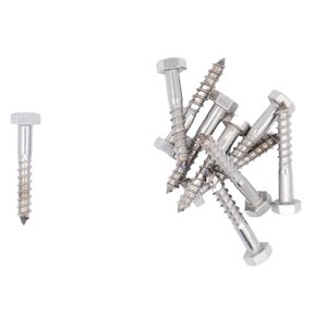 Houtdraadbout RVS 6mm