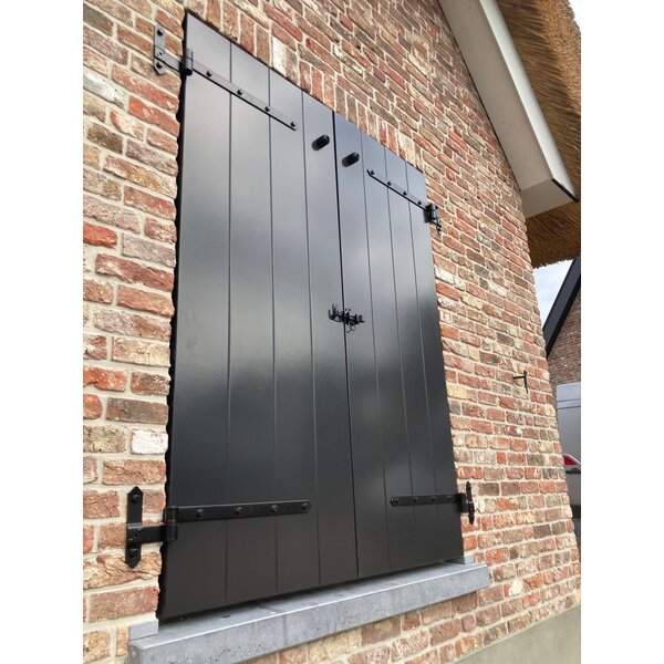 Jobé Luikbeslag Luikbeslag Traditioneel set enkel luik rechts staartgeheng 400mm