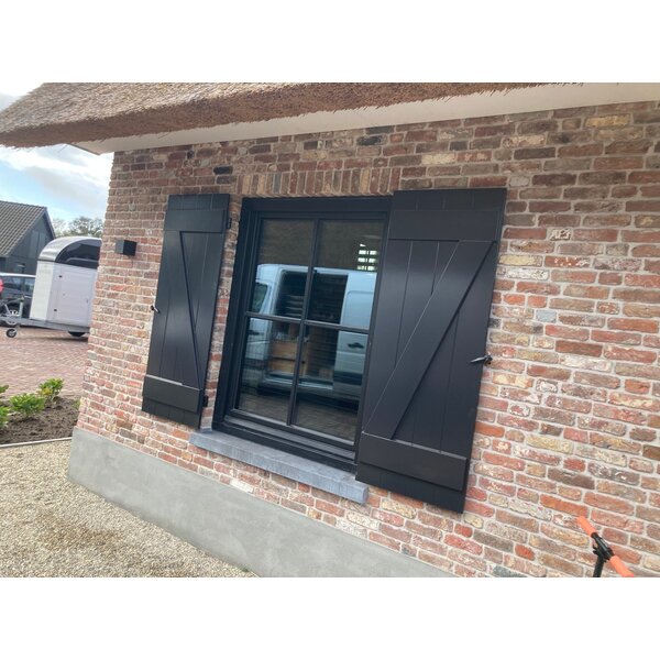 Jobé Luikbeslag Luikbeslag Traditioneel set enkel luik rechts staartgeheng 400mm