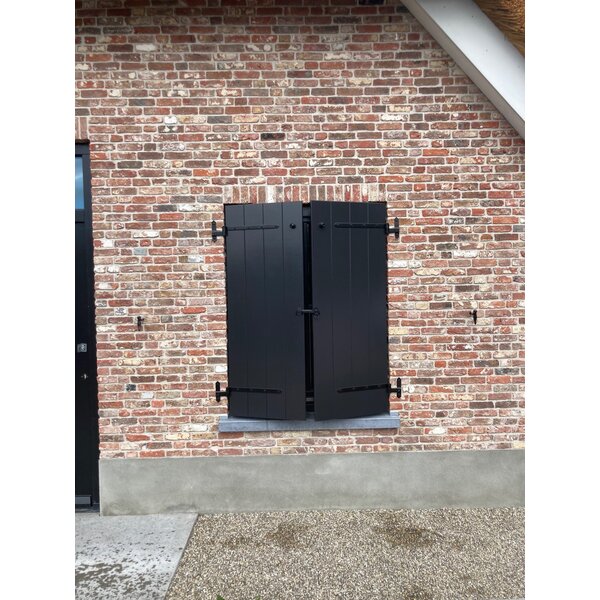 Jobé Luikbeslag Luikbeslag Traditioneel set enkel luik rechts staartgeheng 400mm