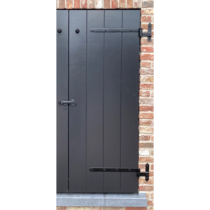 Luikbeslag Traditioneel set enkel luik rechts staartgeheng 400mm