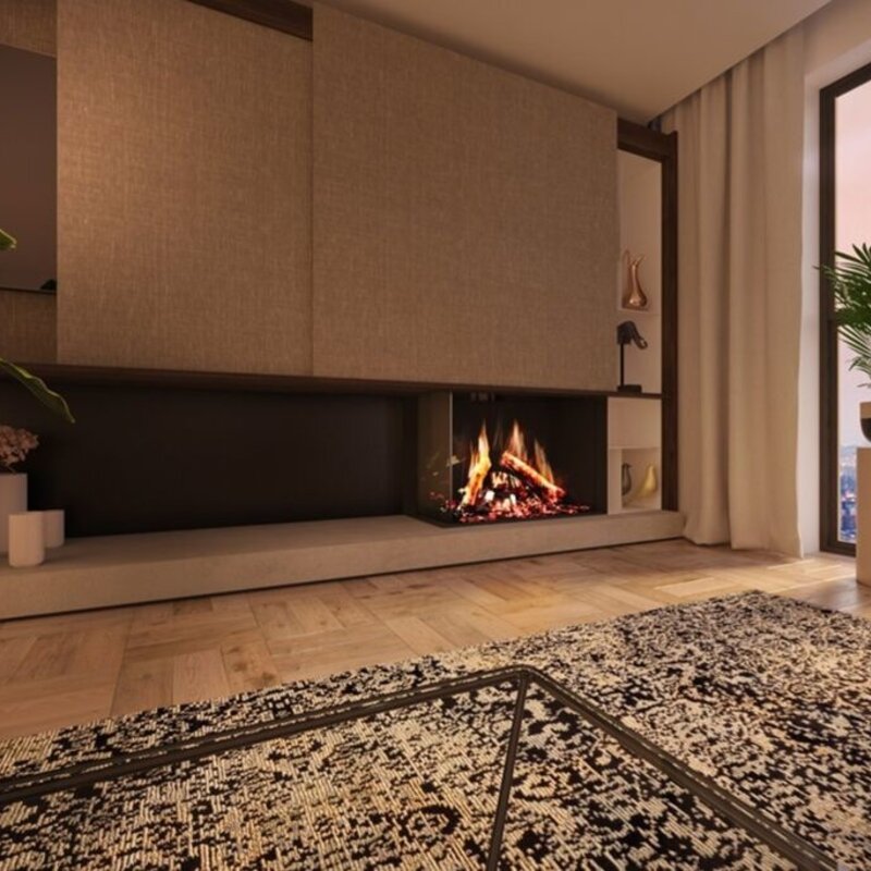DRU Virtuo 80/2 Elektrische Haard