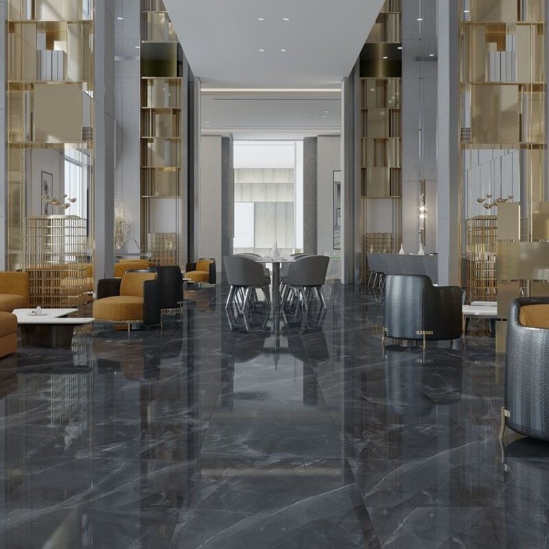 Fentinova Tegel Space Antracite Glossy 120x60cm