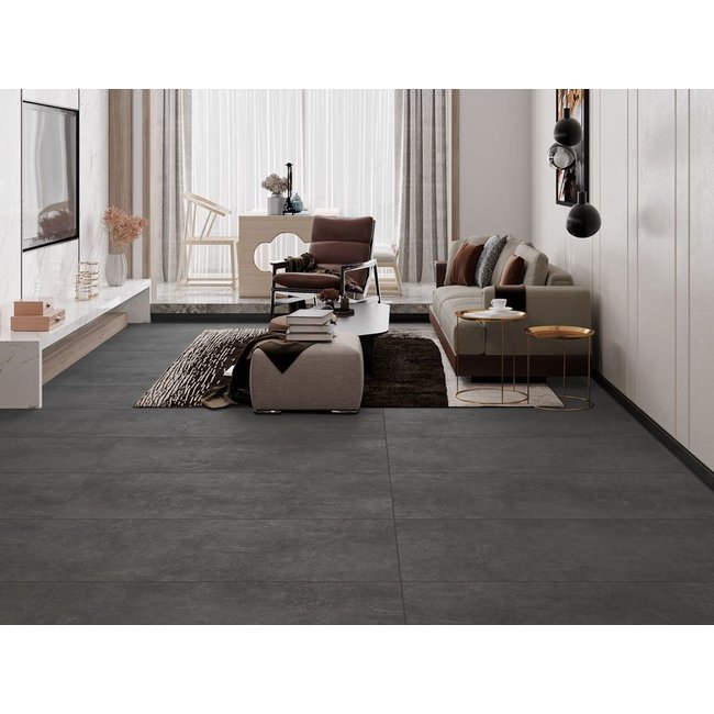 Fentinova Tegel Ark Black Mat 120x60cm