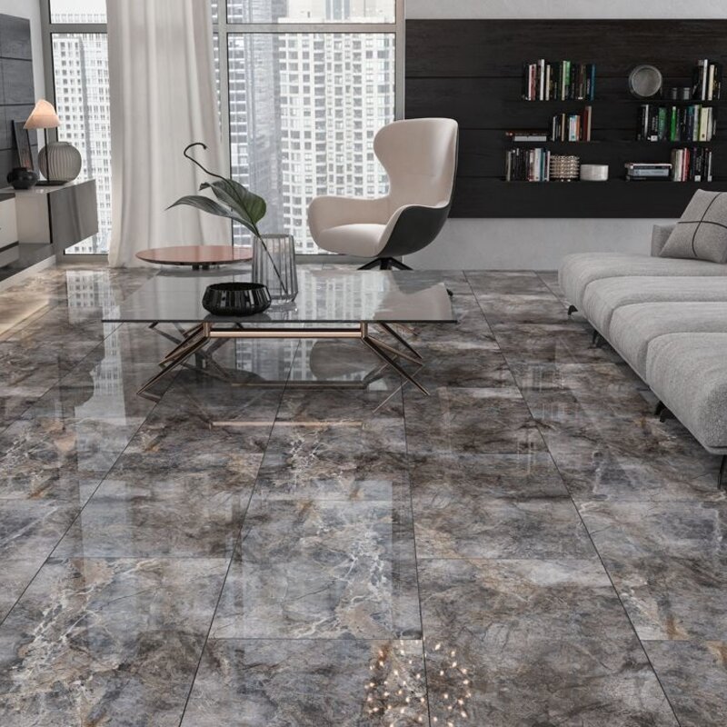 Fentinova Tegel Martins Dark Glossy 120x60cm