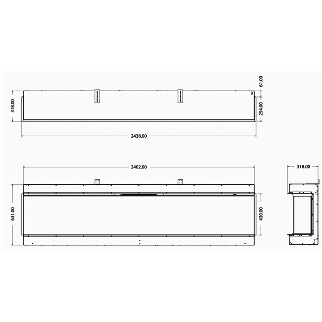 Dimplex Dimplex Cassette 1000R Opti-myst waterdamp