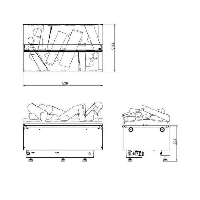 Dimplex Dimplex Cassette 500R Opti-myst
