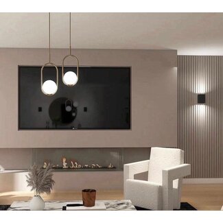 Cinewall 3-zijdig Wood