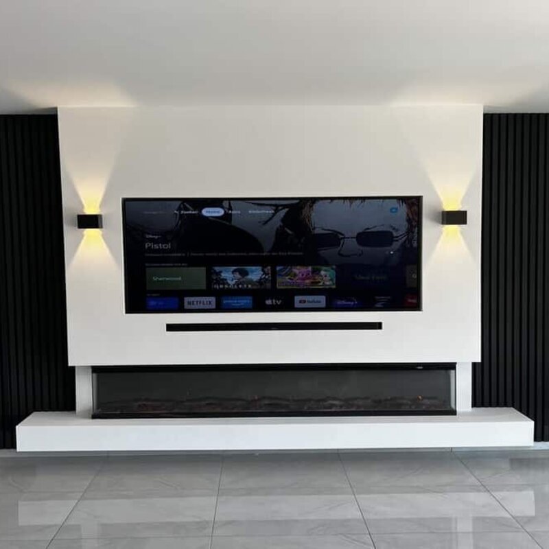 Cinewall Galleggiante met Wandpanelen