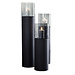 Kaars kandelaar BLACK 120-100-80 x 20