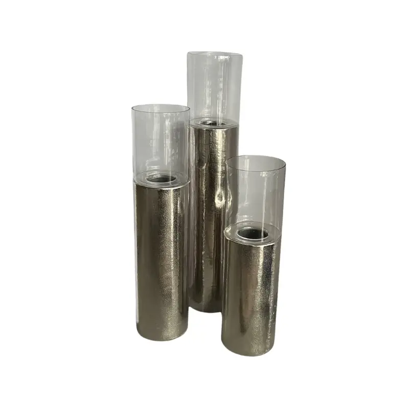 Kaars kandelaar Zilver