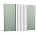 W110 Hill 3D Wandpaneel - L 200 x H 25 x B 1,6 cm