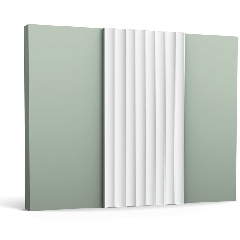 W109 Valley 3D Wandpaneel - L 200 x H 25 x B 1,2 cm