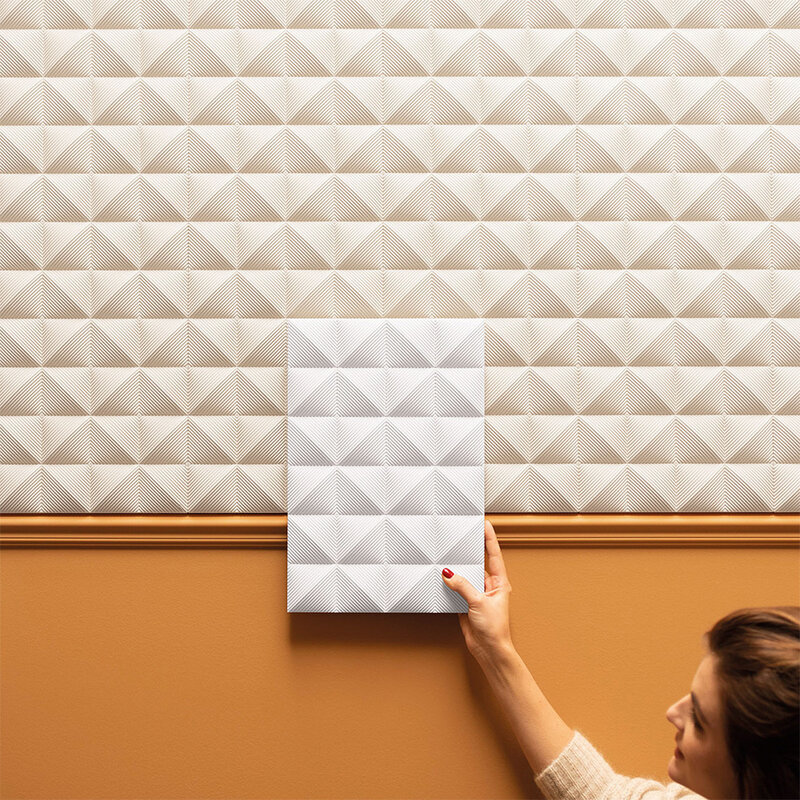 W113 Cobble 3D Wandpaneel - L 200 x H 25 x B 2,2 cm