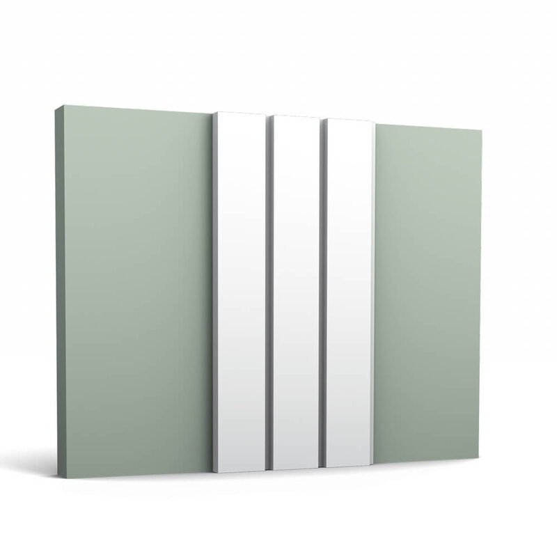 W116 Bar XL 3D Wandpaneel - L 200 x H 25 x B 2 cm