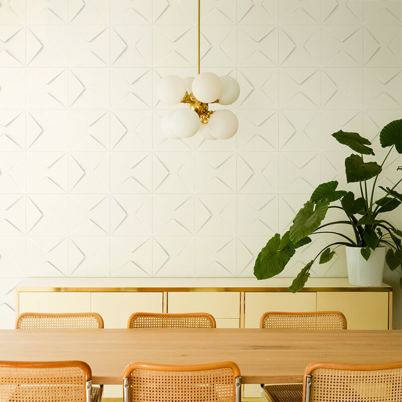 W106 Envelop 3D Wandpaneel - L 33,3 x H 33,3 x B 2,9 cm